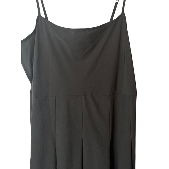 Abercrombie & Fitch XLP Womens Black Strappy Dress  Polyester & Elastane Blend - Picture 8 of 12